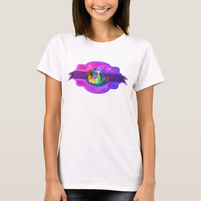 Hus städning enhetliga t-skjortor tee shirt (Framsida)