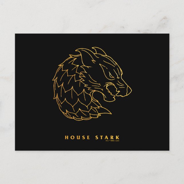 Hus Stark-ikon Vykort (Framsida)