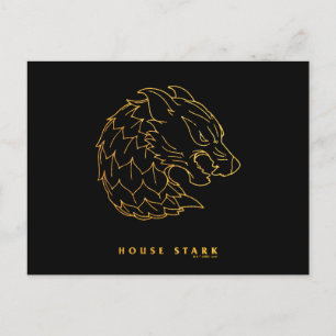 Hus Stark-ikon Vykort