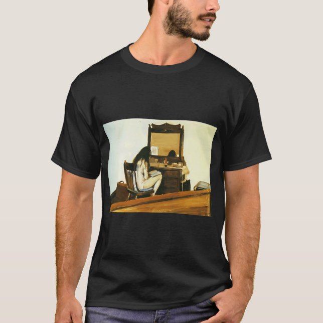 Hus vid fortet Edward Hopper T Shirt (Framsida)