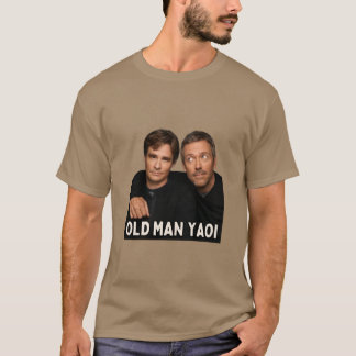hus wilson gammal man yaoi retro t shirt