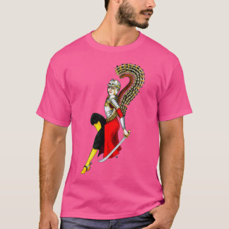 Husaria Honung Pin Up Girl T Shirt