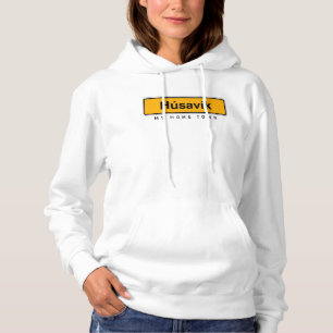 Husavik Islandet i min hemstad, bäst sång T Shirt