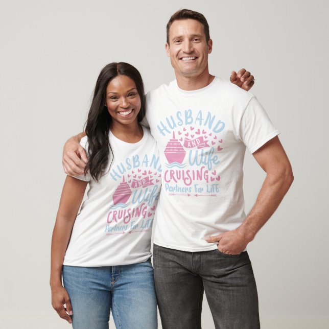 Husband And Wife Cruising  T Shirt (Unisex)