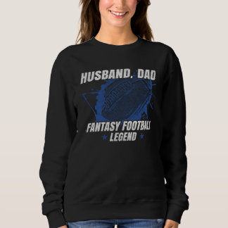Husband Dad Fantasy Football Legend Fantasy Footba T Shirt