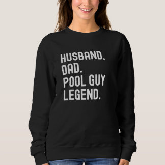 Husband Dad Pool Guy Legend T Shirt
