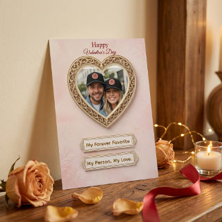 Husband Valentine’s Day – My Person My Love Helgkort