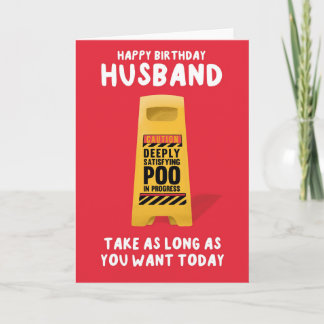 Husband's Birthday Card  Kort