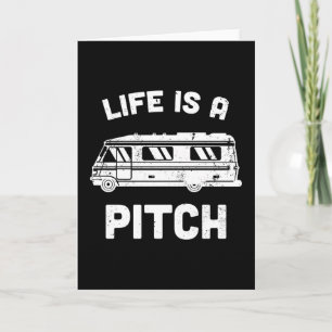 Husbil Husvagn RV Camping Present Kort