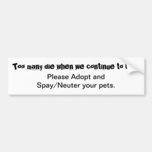 Husdjur Adoptiv Spay Kastrera Djurhem Citat Bildekal