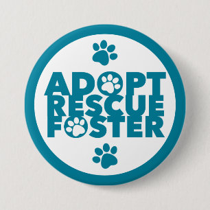 Husdjur Adoptivräddning Foster Knapp