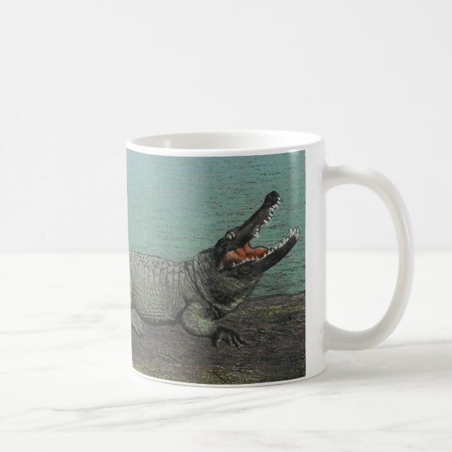 Husdjur Alligator Mugg (Höger)