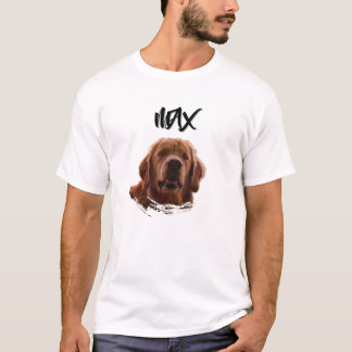 Husdjur Enkel Modern Cool Typografi Namn och Foto T Shirt