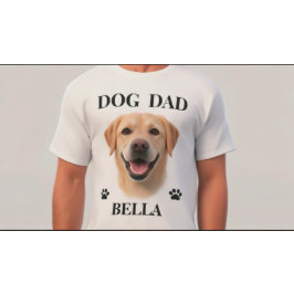 Husdjur Enkla Moderna Coola Anpassade Hundnamn och T Shirt