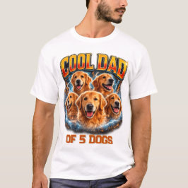 Husdjur Enkla Moderna Coola Anpassade Hundnamn och T Shirt