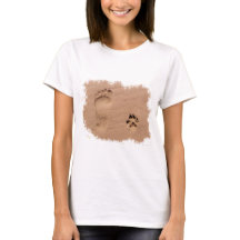 Husdjur & fotspår i sanden