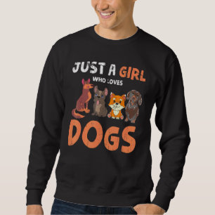 Husdjur Hundägare flickor Kvinnor Hund Hund Mamma Lång Ärmad Tröja