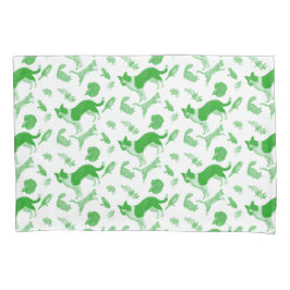 Husdjur i Parad Pillow Fodral (Grönt)