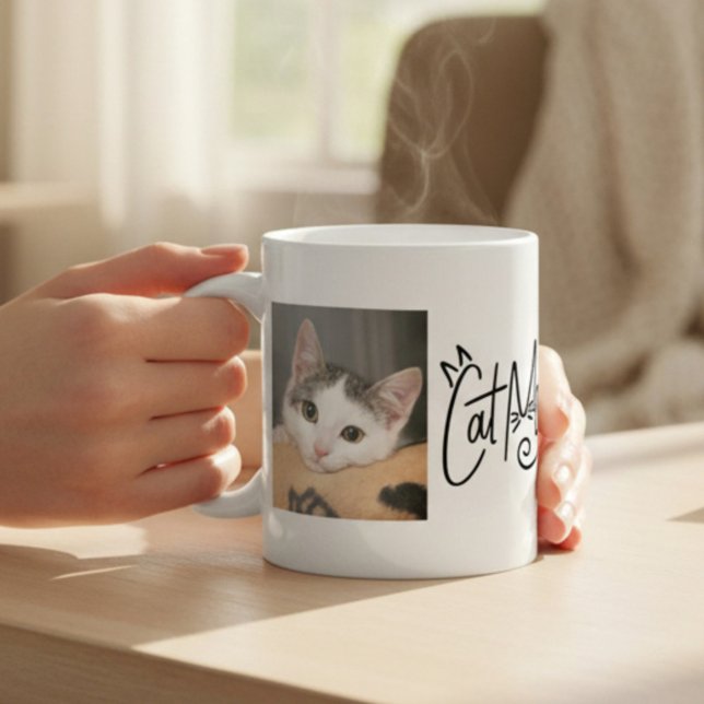 Husdjur Katt Foto Kaffemugg (Skapare uppladdad)