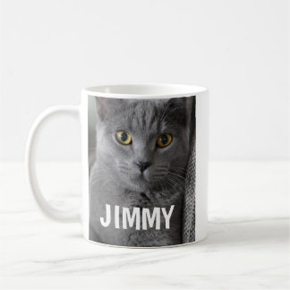 HUSDJUR KATT TYPOgRAFI ANPASSAD KAFFEMUGG
