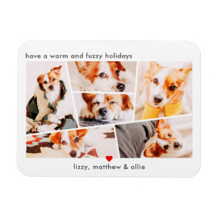 Husdjur Modern Simple Anpassningsbar 6 Bilder Coll Magnet
