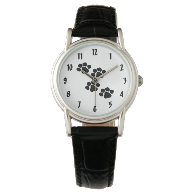 Husdjur Tass avtryck Armbandsur (Framsida)