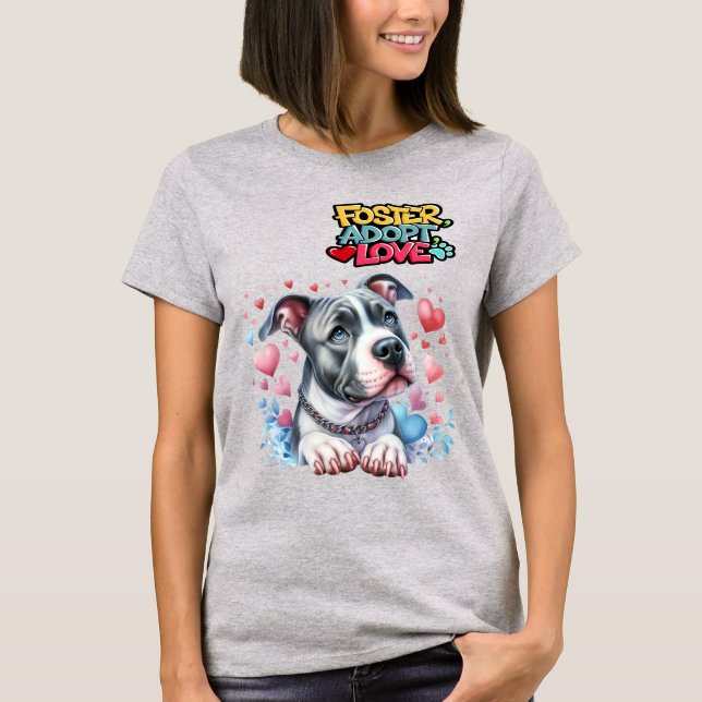 Husdjuradoption T Shirt (Framsida)