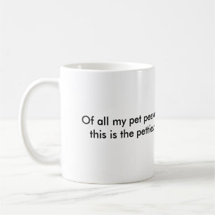 Husdjuret peeves muggen kaffemugg