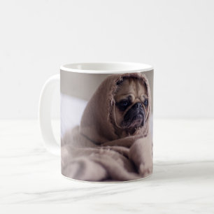 Husdjurets enkla moderna coola typografi namn och  kaffemugg