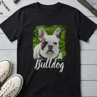 Husdjurets enkla moderna snygga typografi namn och t shirt