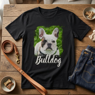 Husdjurets enkla moderna snygga typsnittsnamn och t shirt