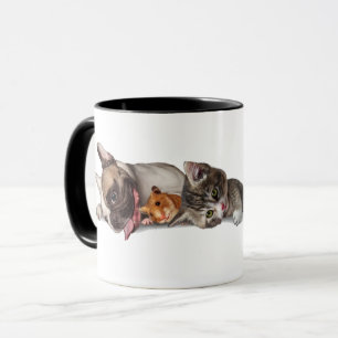 Husdjursfamiljen Kaffe koppar
