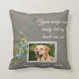 Husdjursfoto Minnes Anpassa Fjäder Fåglar Kudde