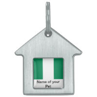 Husdjursmärket med Nigerias flagga