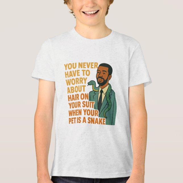 Husdjursorm Inget Hårdräkt Rolig Grafik T Shirt (Framsida)