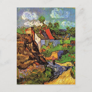 Husen i Auvers, Vincent van Gogh. Byage Vykort