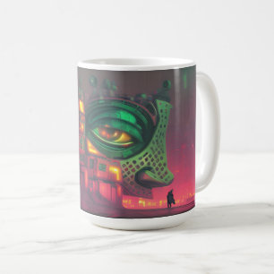 Huset är oberört kaffemugg