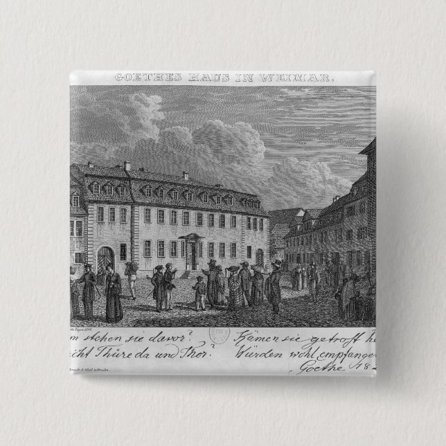 Huset av Johan Wolfgang von Goethe in Knapp (Framsida)