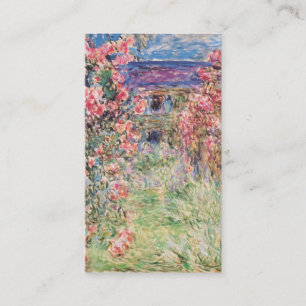 Huset bland ro, Claude Monet Visitkort