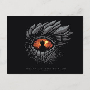HUSET DRAGON Drakens öga Järntronen Vykort