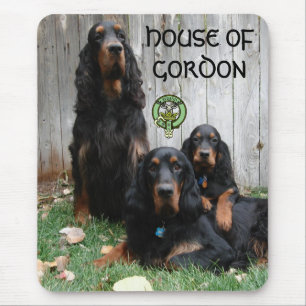 HUSET GORDON, Gordon Setter Mousepad Musmatta