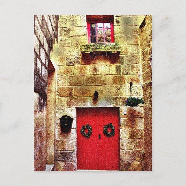 Huset i Alley Vykort (Framsida)