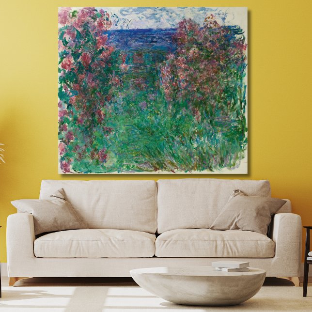 Huset i Ro, Monet Canvastryck (Skapare uppladdad)