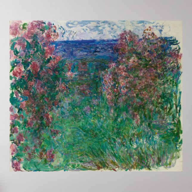 Huset i Ro, Monet Poster (Framsidan)