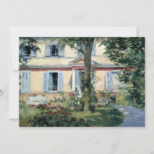 Huset i Rueil Édouard Manet