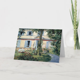 Huset i Rueil Édouard Manet Kort