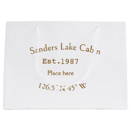 Huset i sjö. Datumårskoordinater lägga till anpass