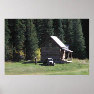 Huset i Skogen Poster