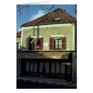 Huset i som Vincent Van Gogh Hälsningskort