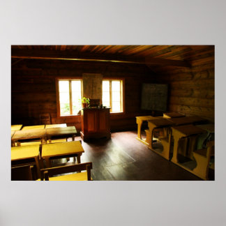 Huset old school poster